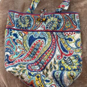 Vera Bradley Multicolor Paisley Tote